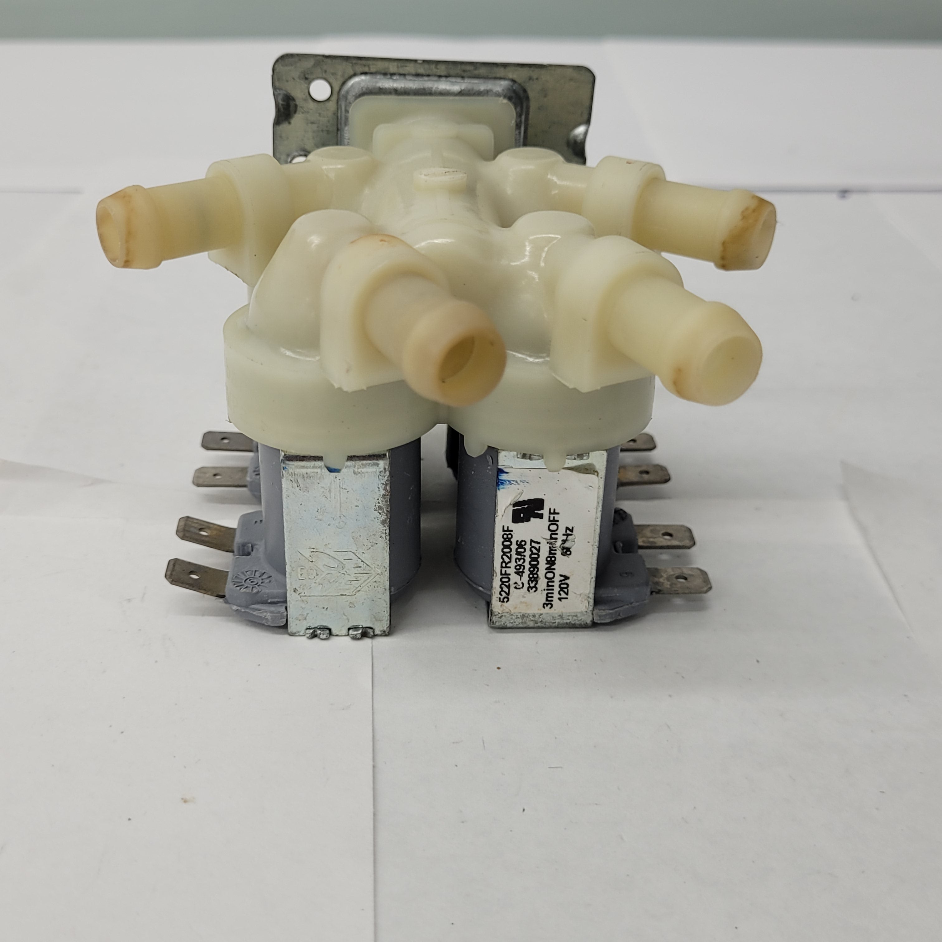 LG Front Load Washing Machine Water Inlet Valve Assembly 5220FR2008F LG Front Load Washing Machine Water Inlet Valve Assembly 5220FR2008F